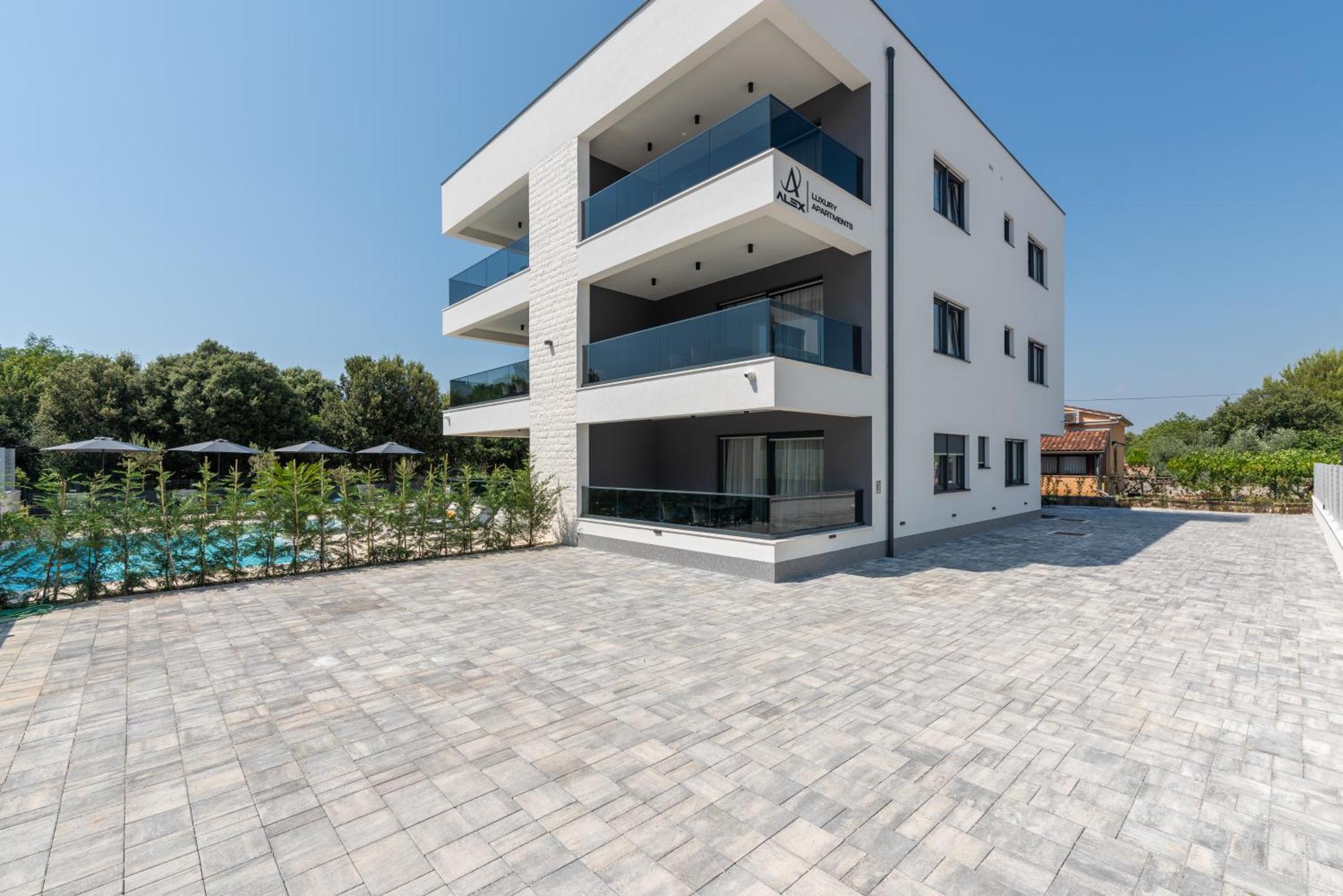 Alex Luxury Apartments Rovinj Exterior foto